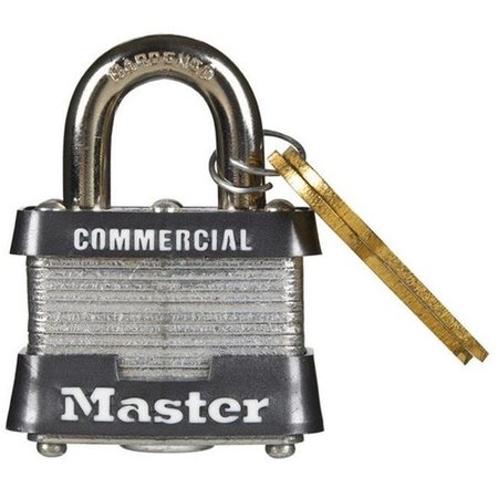 Master Lock Masterlock 3KA#3918 Series 3918 1.5 in. Padlock - pack of 6 50125